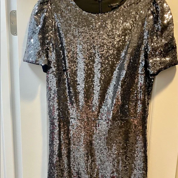 gold one shoulder sequin dress One Shoulder Sequin Maxi Dress Gold / Small
